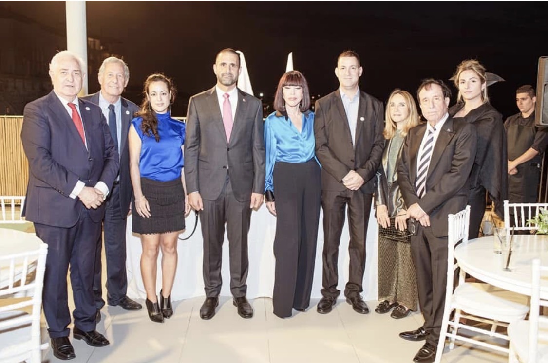 Guests and members at an Ambassador’s club of Israel evening reception
